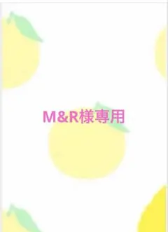 予約34☆ M&R様専用