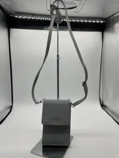 TAOMICMIC ショルダーバッグ スマホポシェット グレー シンプル 軽量