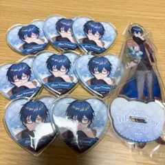 にじさんじ レオス・ヴィンセント ハート 缶バッジ セット