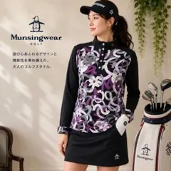 46 munsingwearGOLF ストレッチ　ゴルフウェア