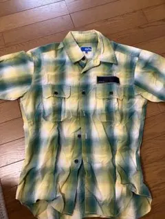 アバハウス　半袖チェックシャツのサムネイル