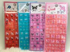 クロミ　マイメロ　シナモロール　キティ　タイルシール　4枚セット