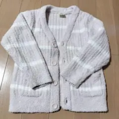 gelato pique ジェラートピケ　ピンクボーダーカーディガン М