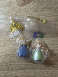 アナと雪の女王アイテムコレクション コンプ 4点セット ガチャガチャ