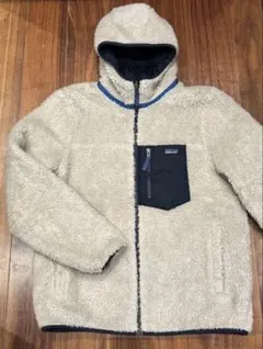 パタゴニア☺︎キッズ・リバーシブル・レディ・フレディ・フーディ【XXL・Navy】