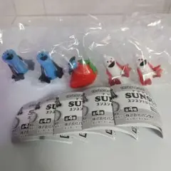 ここ様専用　パペットスンスン　スンスンを探せマスコット 3種類4点　バンダイ