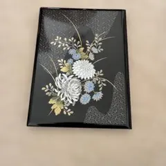 伝統工芸漆、蒔絵、電報台紙
