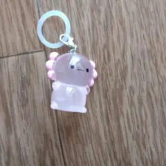 ウーパールーパー アクリルキーホルダー ピンク