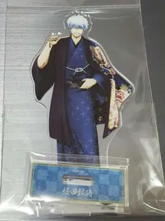 【匿名配送】銀魂 片面花柄和装 BIGアクリルスタンド 坂田銀時