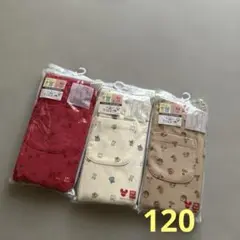 新品未使用 ユニクロ　10分丈　スパッツレギンス ピクサーコレクション３枚セット