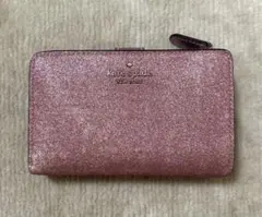 kate spade 二つ折り財布 ピンク