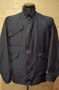 イタリア製 90s ARMANI モーターサイクルジャケット マルチポケット L 