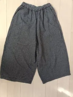 studioCLIP スタジオクリップ　ガウチョパンツ(ネイビー)