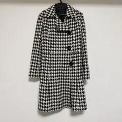 【ウィルセレクション】千鳥柄ロングコートのサムネイル