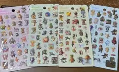 EMBOステッカー4枚セット　トゥントゥントゥンサフール　シール