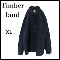 Timberland ティンバーランド長袖ワークシャツ ネイビー XLのサムネイル