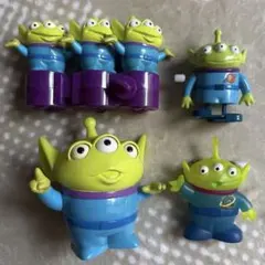 ★激レア★【Disney】リトルグリーンメン 4体セット