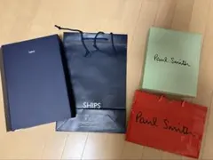 ※エコメルカリ便のみSHIPS Paul Smith ショップ袋 ギフトボックスのサムネイル