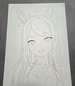 ファンアート　メジロマックイーン ウマ娘