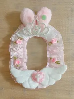硬質ケース　トレカケース　ピンク　ウサ耳