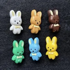 レトロ うさぎ ボタン まとめ売り