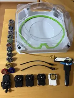 ベイブレードセット ベイリング・スタジアム・発射器付き