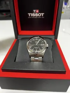 TISSOT ジェントルマン 40mm ブラック文字盤　自動巻のサムネイル