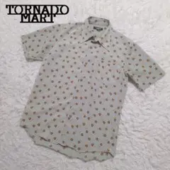トルネードマート　メンズ　半袖花柄シャツ　サイズMのサムネイル