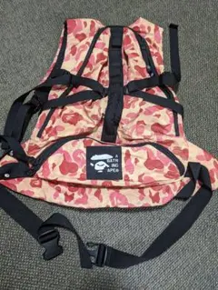 a bathing ape 90s カモ柄 3連ポーチ ウエストバッグ - メルカリ