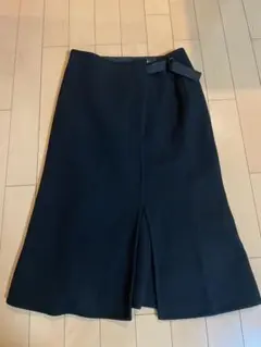 UNIQLO❤️➕J❤️黒いスリット入りタイトスカート
