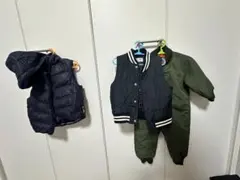 ベビー服 アウター 80cm未満 3点セット