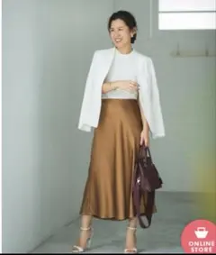 PLST プラステ リネンブレンドノーカラージャケット