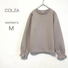 【COLZA】トレーナー ぽわん袖 キャンディスリーブ 凹凸素材 Mのサムネイル
