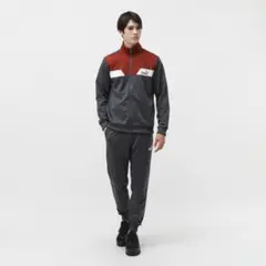 PUMA メンズ ジャージ XL 赤/黒