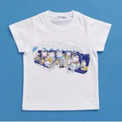 ファミリア ANA コラボTシャツ 100♡パイロットベアキーホルダー 