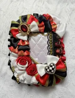 痛ケース 硬質ケース デコ 赤/黒/白 B8