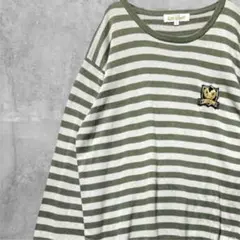 イングランド製　ライル&スコット　LYLE&SCOTT ボーダー　ニットのサムネイル