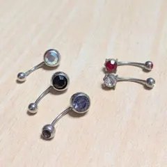 16G へそピアス 5点セット