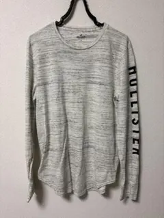 HOLLISTER グレー 長袖Tシャツ