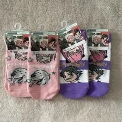 新品未使用！4足セット　スパイファミリー キッズ靴下 3足セット 19-24cm