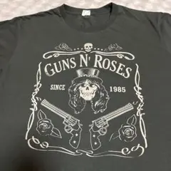 Guns N' Roses Tシャツ 1985 ダークグレー