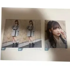 永田詩央里 アンチコンフィチュール 生写真 セミコンプ 3枚