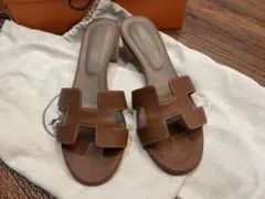 HERMES サンダル　オアジス　ゴールド　35のサムネイル