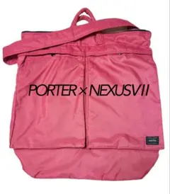 PORTER × NEXUSⅦ. バラ染入手困難バック