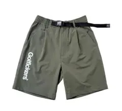 【新品】Golfickers HOLE541 ハーフパンツ（黒） HOLE 541] Stretch Nylon Half Pants -Black- | Golfickers