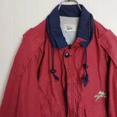 ABILITY ブルゾン コットンジャケット レッド メンズМ