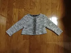 COMME CA ISM ジャケット ノーカラー