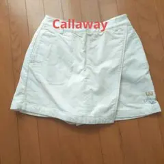 Callaway ホワイトスカート風キュロットパンツ