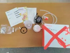 【メルシーポット】電動鼻水吸引器　S-503　付属品のみ　予備フロート・ノズル付