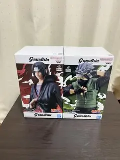 NARUTO ナルト　グランディスタ　イタチ　カカシ　フィギュア　セット　新品